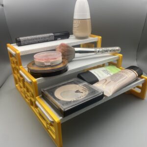 3-Stufiger Display Ständer | Organizer für Make-up, Figuren & Fidget Toys | 3D Druck | Modernes Regal